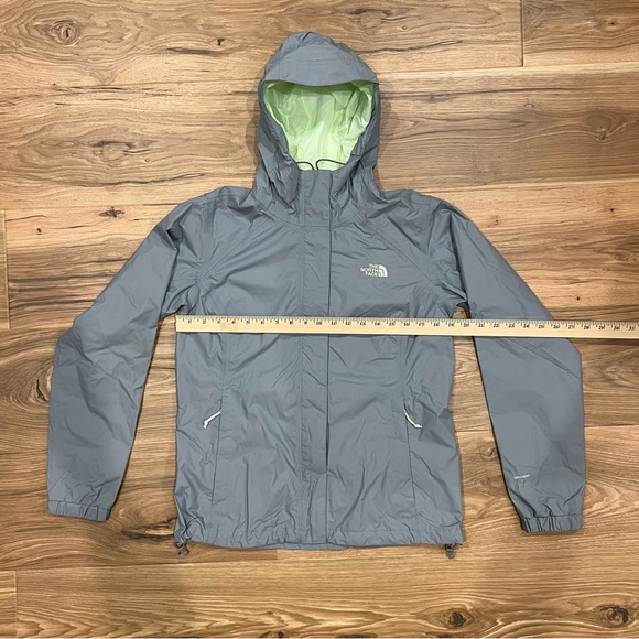 North Face Rain Jacket Hyvent Women Small Gray - Picture 7 of 9